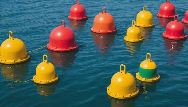 Bouées maritimes : une solution de balisage et d'amarrage efficace