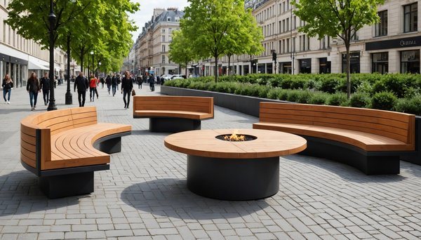 Mobilier urbain : aménagez vos espaces publics avec style